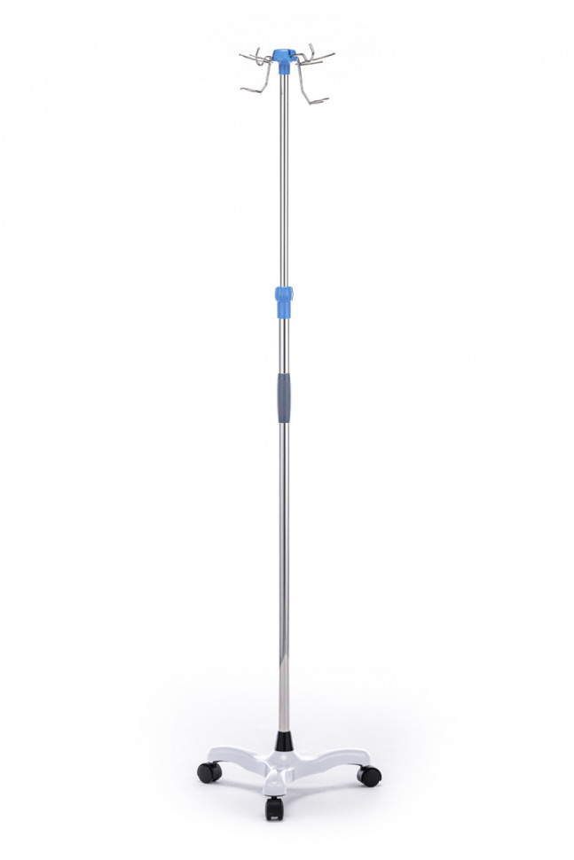 Стойка инфузионная "Медицинофф" IV Pole с колесами (05107)
