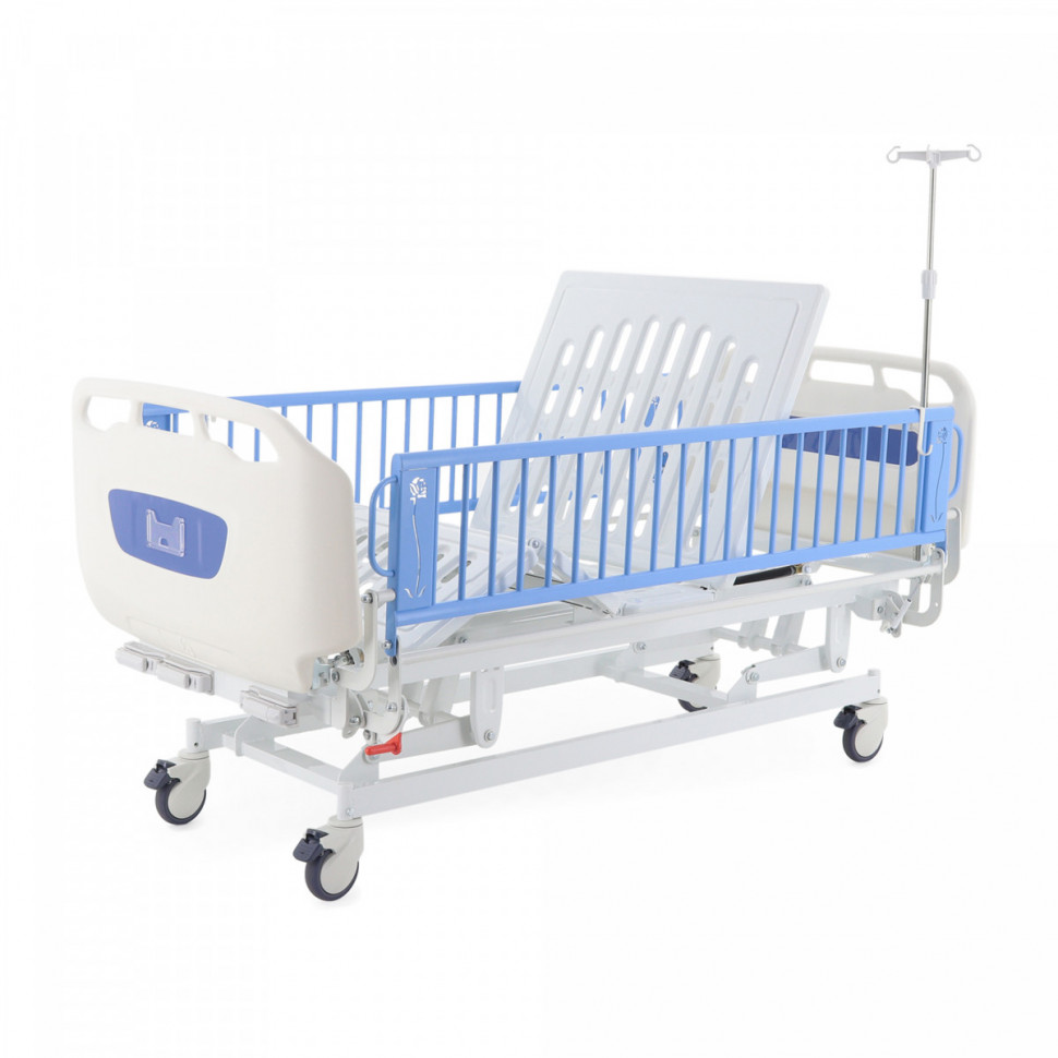 Кровать механическая подростковая MED-MOS DM-3434 (ABS гол., 4 секции, матрас, В)